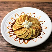 Chebab with date syrup